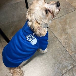 Dog face hoodie sweatshirt for 13-15lbs dog